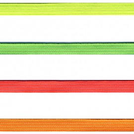 FLUORESCENT FLAT ELASTIC