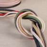 Metallic braided cord
