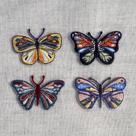 S Motif colored butterfly