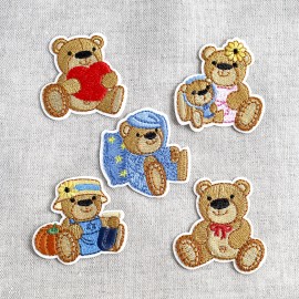 S MOTIF CUTE BEARS