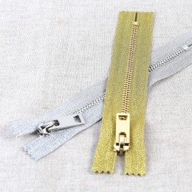 Shinny zip