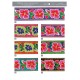 JACQUARD BORTE MIT BLUMEN