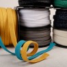 Metalic flat tubular braid