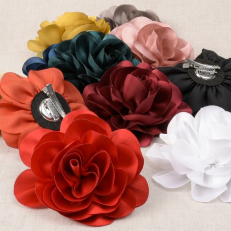stephanoise M8917 - FLEUR BROCHE 11CM