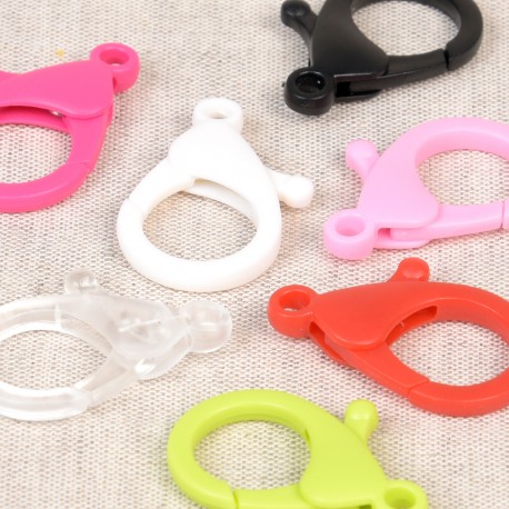 stephanoise M1352 - MOUSQUETON PLASTIQUE 35X25MM *10