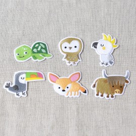 S Motif little cute animals