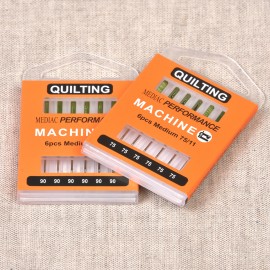 AIGUILLE QUILTING N°75 *6PCS