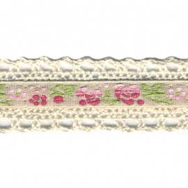 Jacquard/ Cotton lace 23 mm