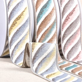 Waves Jacquard trim