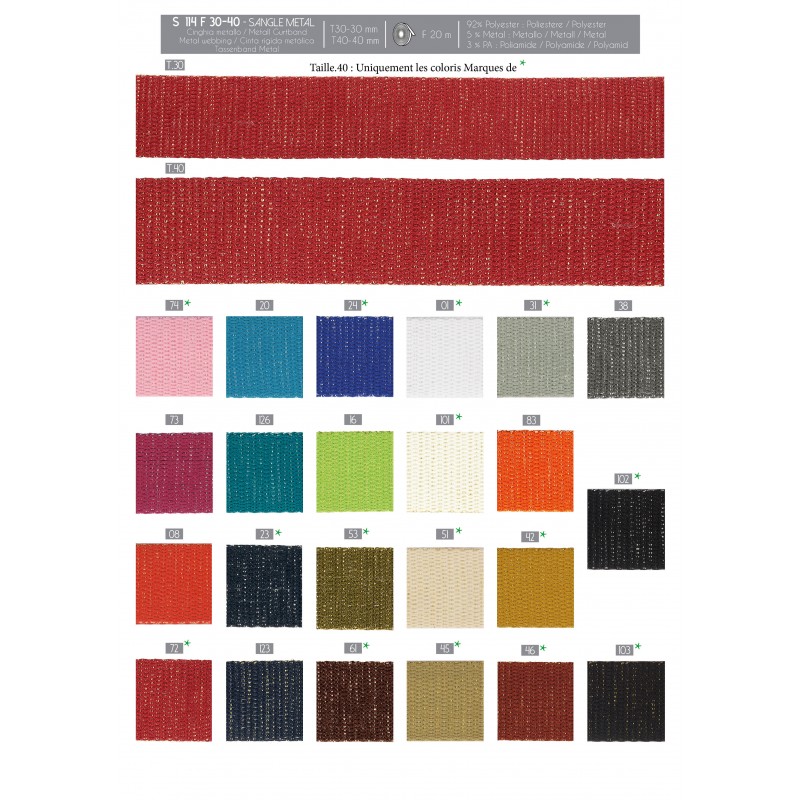 Stephanoise & Mediac Cotton Webbing 30mmX22yd-Dark Grey -S106F30-38
