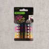 CACTUS-PINCES PATCHWORK *10PCS 10X27MM