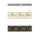 Embroidered trim with sequins