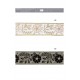 Embroidered trim with sequins