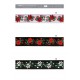 Jacquard Borte mit Blumen