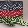 SANGLE GEOMETRIQUE MULTICOLORE