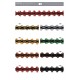 Metallic Flowers Ribbon
