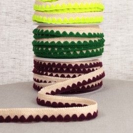 TRESSE PRE PLIÉE ZIG ZAG