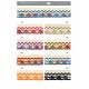 multicoloured trim