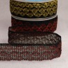 3-row metallic trim