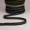 Metallic looped trim