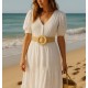 ELASTICATED NATURAL LOOK STRAP