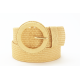ELASTICATED NATURAL LOOK STRAP