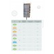 Eco-friendly carded buttons -A-