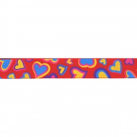 GROSGRAIN HEART RIBBON