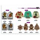 M motif holiday sweater