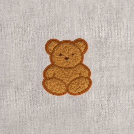 M Motif fluffy bear
