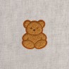 M Motif fluffy bear