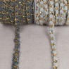 Aluminum chain and jeans