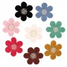 patch crochet flower