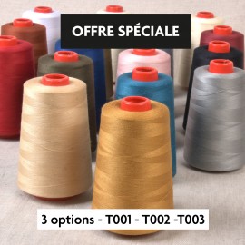 LOT CONES + LUREX (5COL)