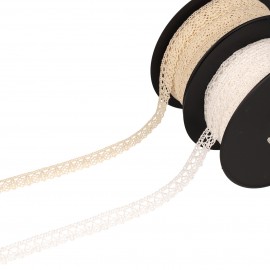 DENTELLE COTON "TORTUE"