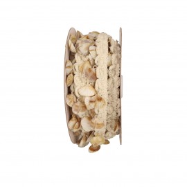 Bordatura con frange in conchiglia