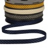 Two-tone striped trim