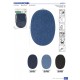 TOPPE JEANS 9,2X13,5CM*2P