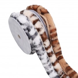 Bordino pelliccia sintetica animale