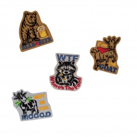 M ECUSSON ANIMAUX AVEC SLOGANS