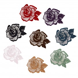 S ECUSSON FLEUR DENTELLE