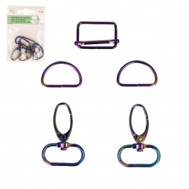 moschettone mix arcobaleno *5