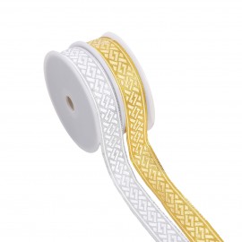 Jacquard Borte Zöpfe