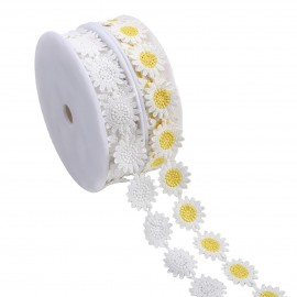 Daisy guipure lace trim
