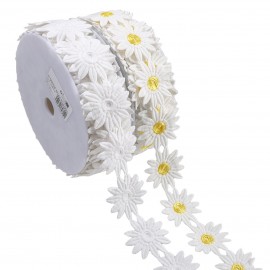 Daisy guipure lace trim
