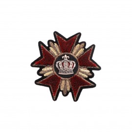 Aufnähbares Kronenwappen