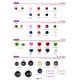 4 hole plastic buttons