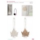WOODEN LEAF MAGNET X1