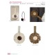 MAGNET FLEURS TEXTILE
