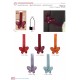 TRANSP BUTTERFLY MAGNET